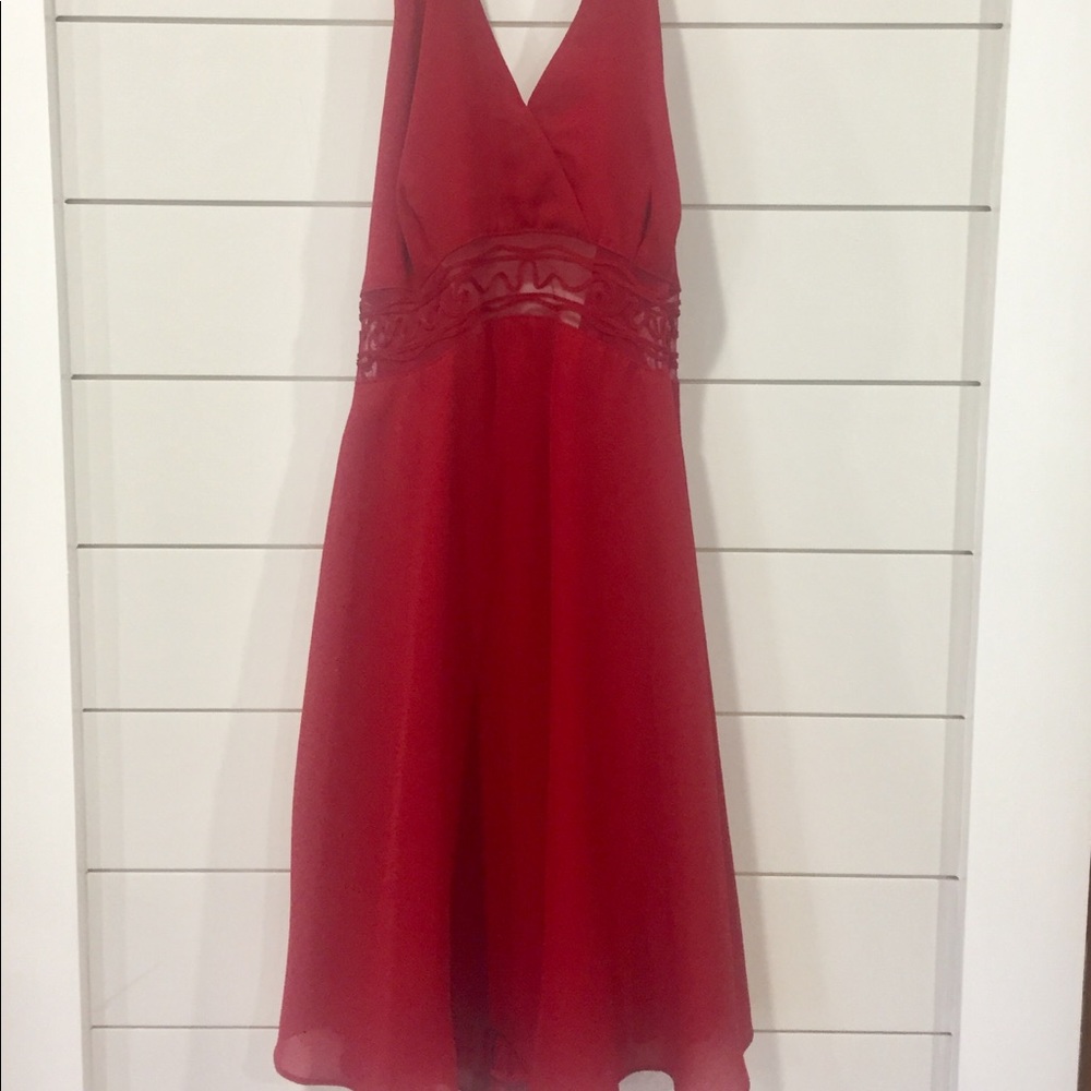 Vintage R-Wear Brick Red Short Formal